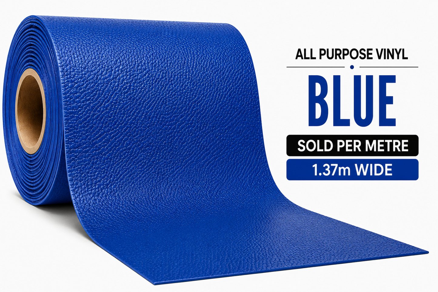 Speciality Vinyl Per Meter – Blue | 1.37m Wide