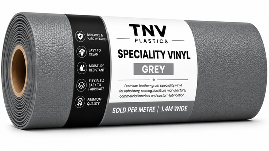 Speciality Vinyl Per Meter – Grey | 1.37m Wide