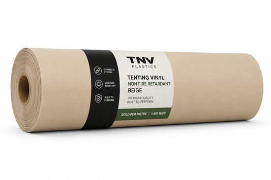 Tenting Vinyl Sand Per Meter – Non Fire Retardant | 1.37m Wide