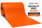 Speciality Vinyl Per Meter – Orange | 1.37m Wide