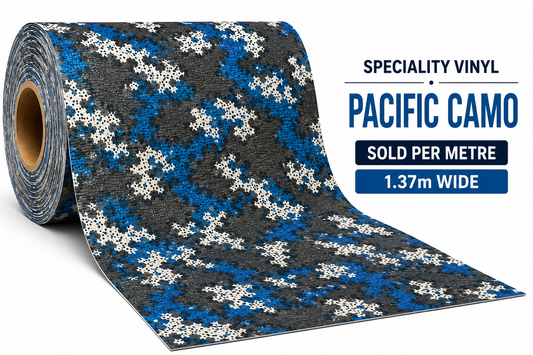 Speciality Vinyl Per Meter – Pacific Camo | 1.37m Wide