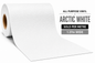 All Purpose Vinyl per Meter – Arctic White | 1.37m Wide