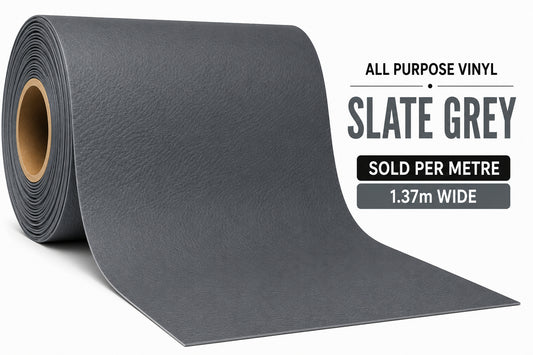 All Purpose Vinyl Per Meter– Slate Grey | 1.37m Wide