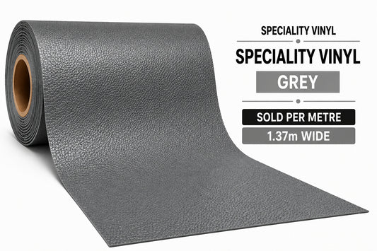 Speciality Vinyl Per Meter – Grey | 1.37m Wide