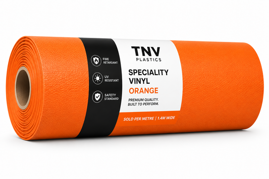 Speciality Vinyl Per Meter – Orange | 1.37m Wide